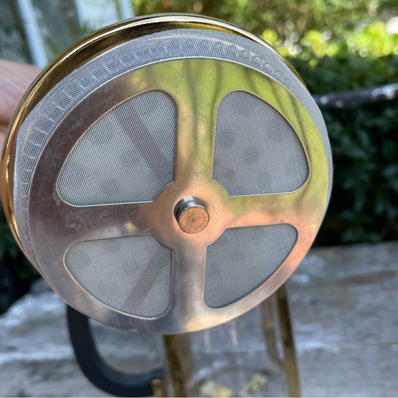 Cafe Copacabana Glass French coffee press gold - Picture 7 of 13